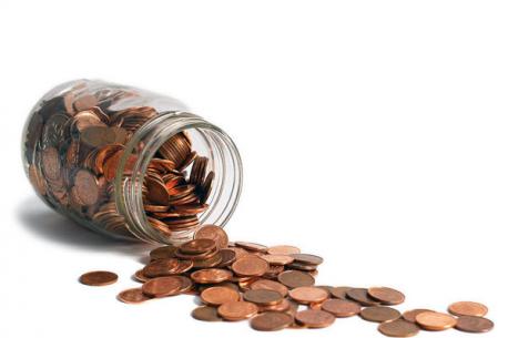 Do you save pennies in a jar?