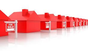 Our street rarely has houses for sale, but in the month of February we suddenly have four properties for sale and two more down the street from us. Have you noticed more