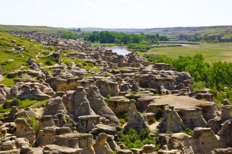 Alberta has some unique areas such as Writing On Stone Provincial Park, which has the largest concentration of aboriginal petroglyphs and pictographs on the North American plains. Does your province or state have a unique natural or cultural site?
