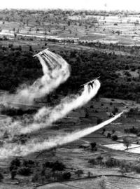 Did you know... During the Vietnam War, Monsanto was involved in creating Agent Orange - herbicides meant to kill forest cover and crops which would kill hundreds of thousands of Vietnamese, cause illnessespecially and birth defects, and harm American soldiers as well.
