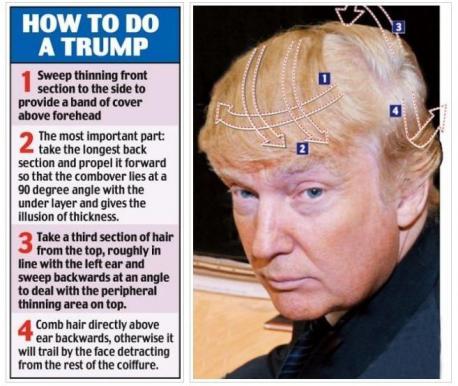 Do you want your own Trump styled wig?