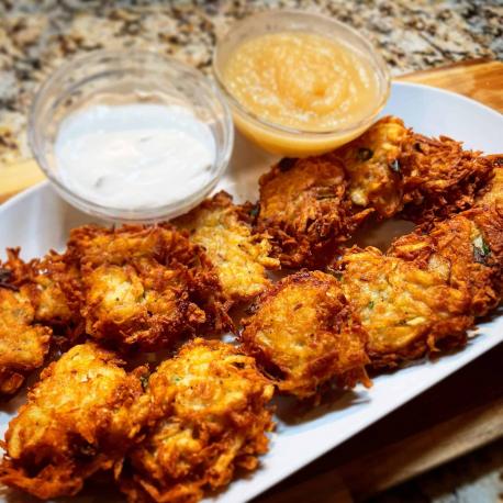 What do you like to top your Potato Latkes with?