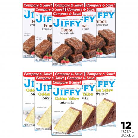 Have you ever used the Jiffy Cake or Fudge Brownie mix?
