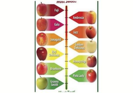 Have you tasted both, sweet and tart Apples?