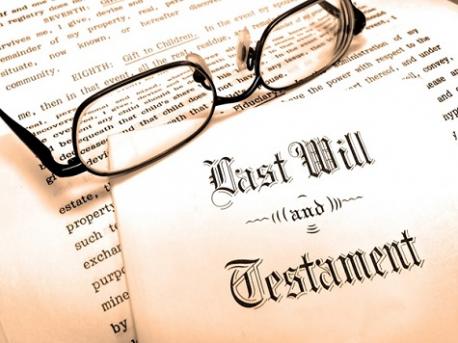 Famous or not, everyone should have a will. It's simple to do and it saves your family a lot of money and headaches. Do you have a last will and testament?