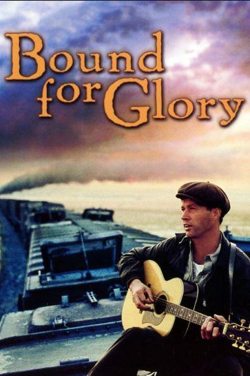 Bound for Glory is a movie about folk singer, Woody Guthrie. Set during the Great Depression, the movie tells the story of his move to California, hard times, and success with songs such as This Land is Your Land. Have you ever seen this movie?