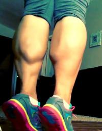 Do you have well-defined calf muscles?