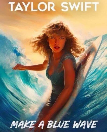 Do You Hope Taylor Brings In A Blue Wave With Her Fans ?