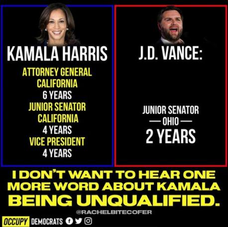 Did You Know Harris Use To Be A Attorney ? https://en.wikipedia.org/wiki/Kamala_Harris