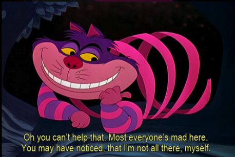 If you do experience aura migraines, had you ever thought that your aura looked like the grin of the Cheshire cat?