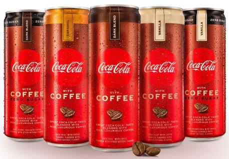 Coca-Cola with Coffee----- with 69mg of caffeine per can, this new coffee-soda hybrid gives you an extra boost of energy and is available in three flavors: dark blend, vanilla, and caramel. Is this something you think you'd like to drink?