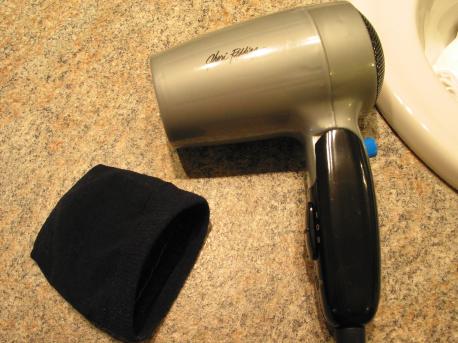 So many people have such good ideas. I couldn't find a hair dryer with a diffuser that I liked, so I searched online and found someone's brilliant solution. I bought a hair dryer with the features I liked (for a lot less) and made my own diffuser using a knee high nylon sock. Do you use the internet to search for ideas and/or other people's creative solutions?