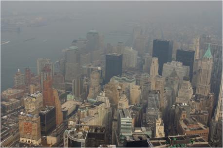 Does it keep you indoors or prevent you from participating in activities you enjoy? (Picture of smog in New York City.)