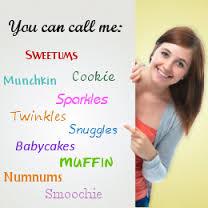 Cute Baby Nicknames Tellwutcom