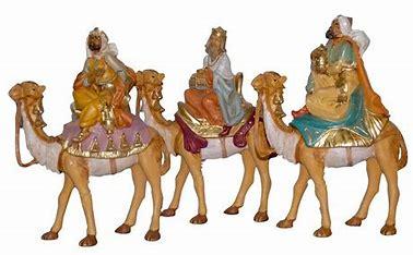 Yes, they're out there in the desert but there is no more famous Christmas symbol than the three kings reaching Bethlehem on camels. The image is synonymous with the Christmas holiday. Interestingly, the Bible makes no mention of camels. The book speaks of wise magi bringing gifts to the baby Jesus, but not of how they made the trip. Do you associate camels with Christmas?