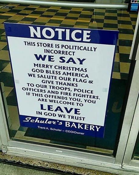 A store in Ohio recently put up a sign that garnered much attention. Have you heard about this?