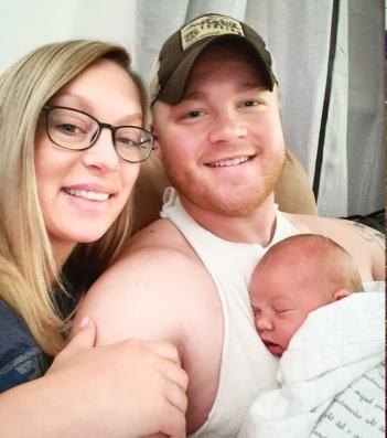 Craven's baby boy was born later Friday morning. He and Julie named the 9-pound, 8-ounce baby boy Cooper. 