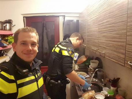 Two police officers in Eindhoven, Netherlands, tested their culinary capabilities after answering a call to the home of a young mother with hypoglycemia. The woman was rushed to the hospital with low blood sugar, leaving the officers to figure out what to do with the woman's 5 young children. Have you ever had to care for another person's children after a medical (or other type of) emergency?