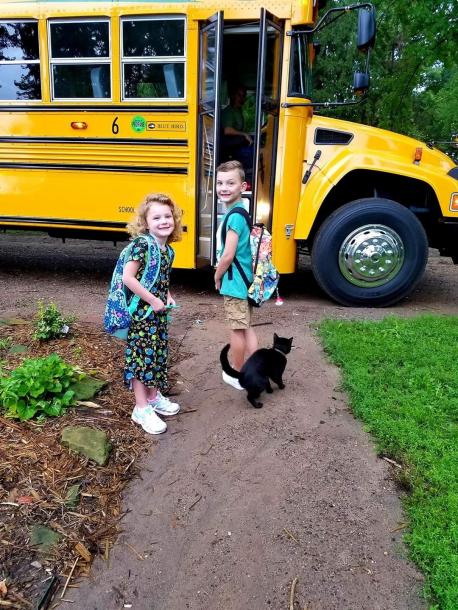 Jeff developed a special relationship with our children very quickly, especially our son. Our son was 5 years old when Jeff showed up and the bond was instant. It simply became expected to see a little black extra shadow chasing behind my son during playtime on the farm or found a little black bundle curled up under the covers with my son at bedtime. Have you ever had a pet that would follow you (or another member of the family) pretty much anywhere and everywhere?