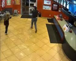 The suspect, whom police identified as Justin Carter, is seen in the video running out of the restaurant, with the couple in pursuit. Carter made his first appearance in court related to the case Monday the 17th. Do you think Mr. Carter should get a lighter sentence since he wasn't successful in his robbery attempt?