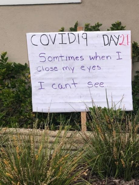 after finally meeting the neighbor, Jules uploaded 5 more images that the man shared with him. The neighbor is considering getting a Reddit account of his own so he can share more of his humor with the world. Have you ever encouraged someone to start a social media account?
