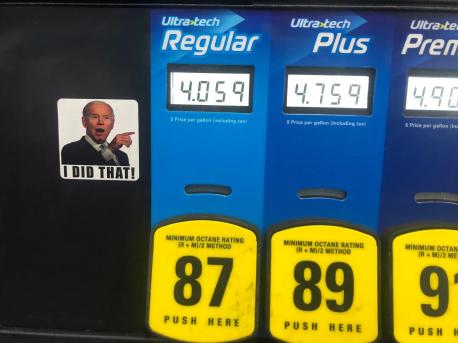 Viking Village Gas owner Pam Coy told the outlet her staff simply cannot remove the stickers quickly enough from the pumps at her Reedsburg station. 
