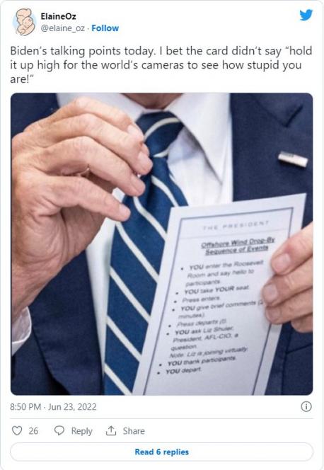 He was taking part in something called an 