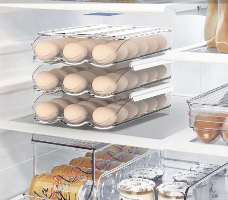 Egg Organizer. For when stacking cartons just isn't in the cards.