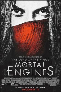 Mortal Engines (2018). In a devastated world where mobile cities devour smaller towns, Hester Shaw (Hera Hilmar) is inadvertently reunited with London's Deputy Lord Mayor Thaddeus Valentine (Hugo Weaving), whom she hates for killing her mother and scarring her face. Tom Natsworthy (Robert Sheehan) saves Valentine's life, but his heroism is repaid by betrayal and exile. To survive in the wasteland, Hester and Tom will need to work together if they ever want to catch up with Valentine and expose his lies. HAVE YOU SEEN THIS MOVIE?