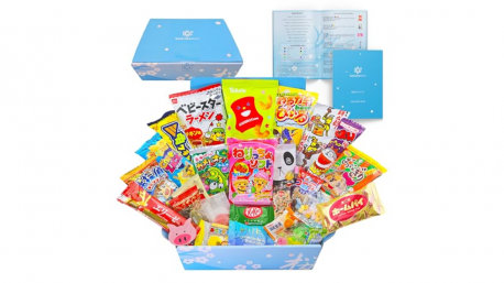 Sakura Box Japanese Snack Gift Box - Replenish their snack drawer with a 30-piece assortment of Japanese dagashi, everything from cookies and gummy candy to salty, savory favorites. If you're lucky, they'll share with you and coworkers! Funny or not?