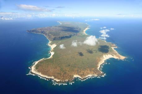Niihau Island. Located in the Hawaiian Islands. Its the only island that isn't allowed to be accessed to tourism. About eighteen miles southwest of the Garden Island (Kauai), sits Hawaii's 