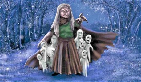 Frau Perchta. The legend of Frau Perchta is well-known, specifically in Germany and Austria. This Christmas witch is also known as the 