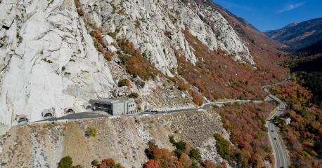 Granite Mountain Secret Vault, Salt Lake County, Utah. Somewhere in the spectacular natural landscapes of Utah's Salt Lake County is an ultra-secure vault belonging to The Church of Jesus Christ of Latter-day Saints, or the Mormon Church. Granite Mountain Records Vault lies 600 feet (183m) inside the rock of Little Cottonwood Canyon and houses the world's largest collection of genealogical records. For this reason, no public access is allowed and few know exactly where the facility is. Would you be curious enough to find this location?