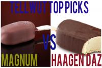 Tellwut Top Picks! What is your favorite brand of ice cream bars: Magnum Vs Haagen Daz?