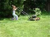 When I was a little girl, I used to go around the neighborhood and asked people if they wanted to have their grass mowed for $3.00. So I would have money to go horseback riding after Church. Did you ever do odd jobs when you were young to buy things??