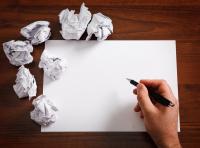 How would you rate your writing skills on a scale from one to five (one being the lowest and five being the highest)?