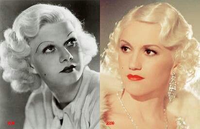 Scorsese thought Gwen would be perfect for the role. The Aviator was Stefani's first movie. Do you think Gwen Stefani resembles Jean Harlow?