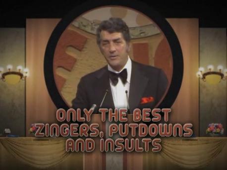 Did you know that certain DVDs of the Dean Martin Celebrity Roasts contain a warning? One reads 