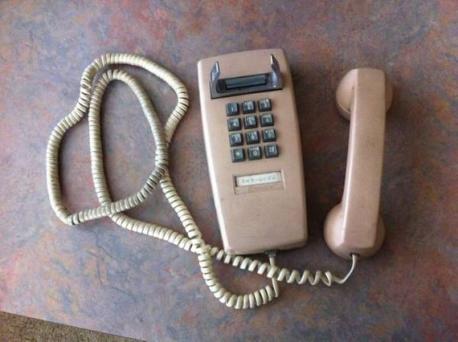 Did you ever own a phone with a long cord?