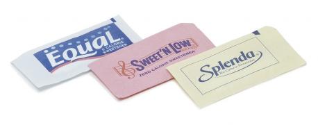 Have you ever tried artificial sweeteners like Equal, Sweet 'N Low, and Splenda?