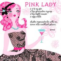 A pink lady drink consists of: Gin, grenadine, light creme, and egg whites. What say you regarding pink ladies?