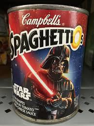 Finally, I have never seen Star Wars and I have never had Spaghettios. How about you?