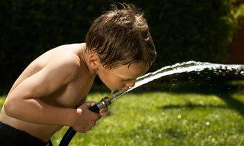 Please answer honestly. Have you ever taken a drink from a garden hose? (see pic for clarity)
