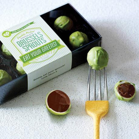 Chocolate brussels sprouts?