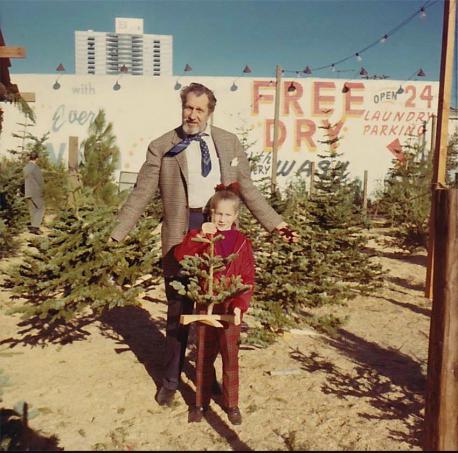 Featured is a photo of Vincent Price and his daughter purchasing a Christmas tree in Hollywood, CA. Are you a fan of Vincent Price?