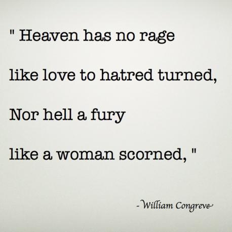 And then there are women, who think so highly of themselves (or not) who get their feelings hurt or are slighted by someone and make it their life's career to go after who hurt them. Not once, not twice, just over and over again, because they just can't let go. My Mom's ex apartment manager was slighted by a tenant's petty but rude remark. The manager went into her apartment, tried to verbally hurt her feelings, and eventually not getting a response slit the tenant's tires. The tenant moved. Have you ever known someone to get their feelings hurt and keep seeking revenge because they are not able to let the situation go and move on with their life?