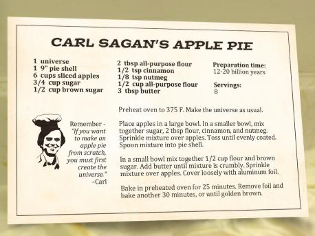 *Wiki*: Carl Edward Sagan (/ˈseɪɡən/; November 9, 1934 – December 20, 1996) was an American astronomer, cosmologist, astrophysicist, astrobiologist, author, science popularizer, and science communicator in astronomy and other natural sciences. His contributions were central to the discovery of the high surface temperatures of Venus. However, he is best known for his contributions to the scientific research of extraterrestrial life, including experimental demonstration of the production of amino acids from basic chemicals by radiation. Sagan assembled the first physical messages that were sent into space: the Pioneer plaque and the Voyager Golden Record, universal messages that could potentially be understood by any extraterrestrial intelligence that might find them. Have you heard of Carl Sagan?