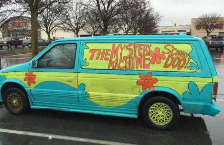 Over a week later, on March 7th, a lady driving a van, painted just like Scooby Doo's van led Law Enforcement on a high speed chase at speeds of 100 miles per hour. The van driver, Sharon Turman, got away after she abandoned the van. If you were to seen this chase, would you have first thought it was for a new Scooby movie?