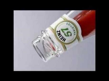 Next is a bottle of ketchup. Have you ever been out to eat and not been able to get the ketchup out?