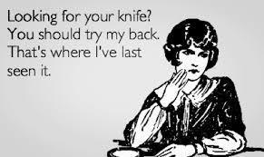 Backstabbing